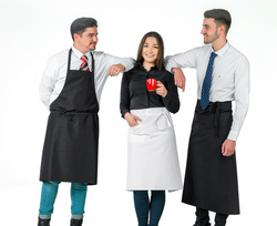 (Set of 5) Bistro esiliina - Valkoinen - Pituus: 65 cm