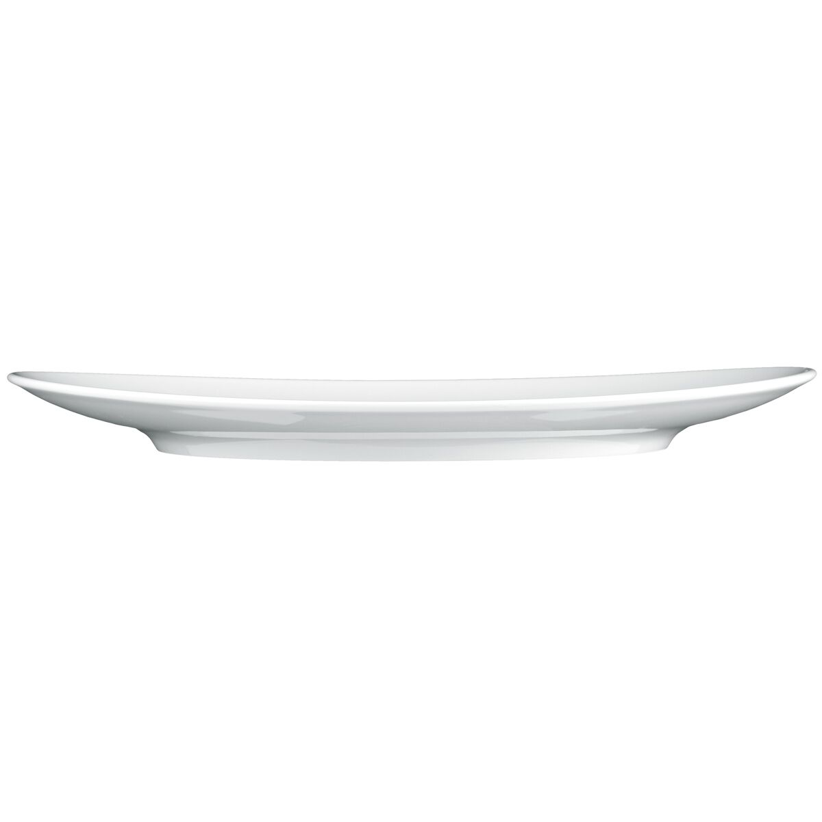 (2 pièces) SELTMANN WEIDEN | Assiette - plate ovale - 340x301 mm - Blanc         
