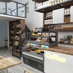 Myyntitiski / kylmälasikko HELSINKI - 1320mm