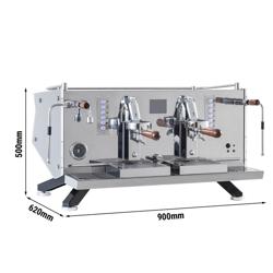 Espressomachine / Pistonmachine "Suprema" - 2-groeps - Automatisch - Multiboiler - met touchscreen - Getrennte Temperaturregelgung - pre-infusiesysteem & 2 stoompijpen