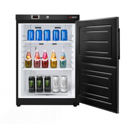 Compatto Armadio refrigerato professionale ECO - 200L - Statico - 1 porta - con 3 griglie - Nero