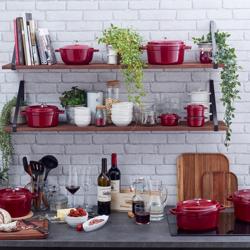 STAUB | LA COCOTTE - Güveç - Ø 240mm - Dökme demir - Bordo