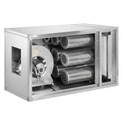 Sistema de filtrado por carbón activo para 4600 m³ - con prefiltro y filtro de carbón activo