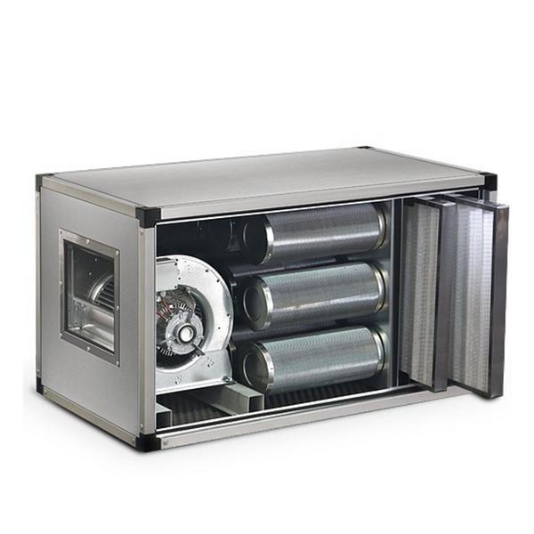 Geurfilterkast met motor - 2700m³/u - met voorfilter & koolstoffilter