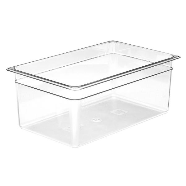 (6 komada) CAMBRO | CAMWEAR® - Polikarbonatna GN-Posuda 1/1 - Prozirna - Visina: 200 mm