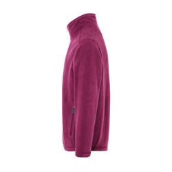 KARLOWSKY | Heren Werkkleding Fleece Jas Warm-Up - Fuchsia - maat: XL