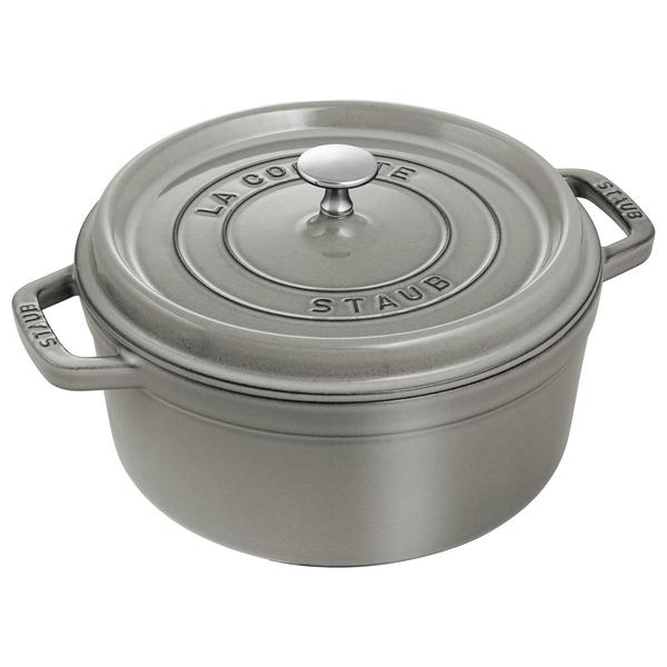 STAUB | LA COCOTTE - Kookpot - Ø 240mm - Gietijzer - Grafietgrijs