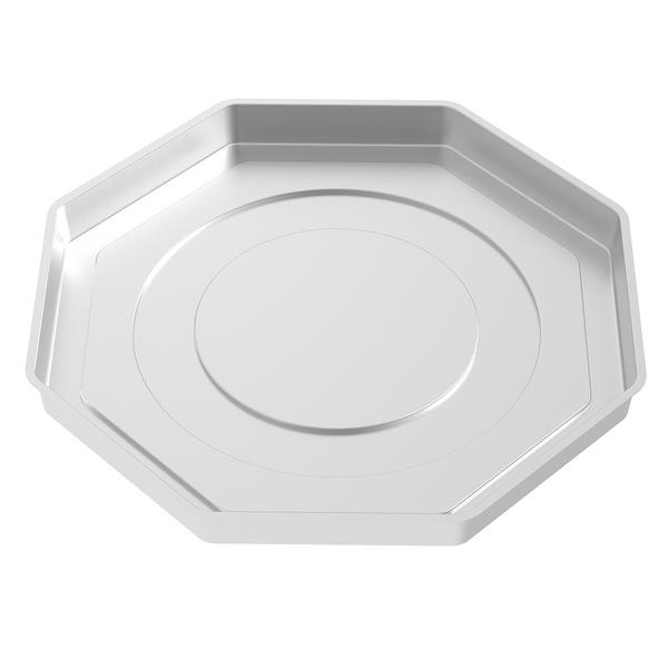 Vaschetta raccogligocce per griglia kebab - acciaio inox | con colino/sieve - compatibile con DOK4