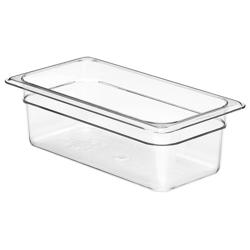 (6 pezzi) CAMBRO | Camview® - Contenitore GN in copolimero 1/3 - Trasparente - Altezza: 100 mm - Senza BPA