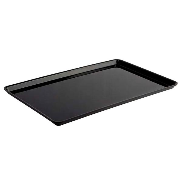 Dikdörtgen sunum tepsisi - GN 1/2 - 265x325x17mm - Siyah