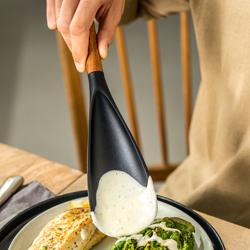 STAUB | Colher multiusos - 300mm - Silicone - Preto