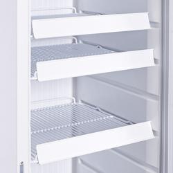 GASTRO-COOL | Drickakyl - 418 mm - 220 liter - smal - 1 glasdörr & LED‑belysning - vit