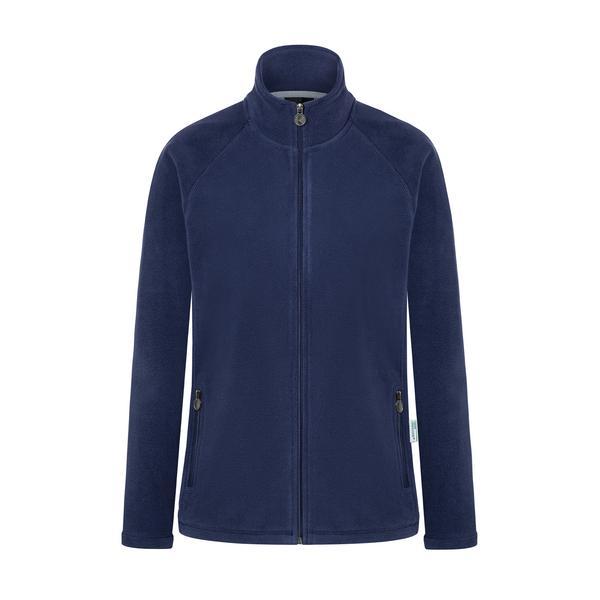 KARLOWSKY | Women's Workwear Fleece Jacket Warm‑Up – Navy - 3XL - Recycled Polyester