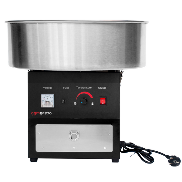 Suikerspinmachine - Ø 520mm - 950 Watt - Zwart