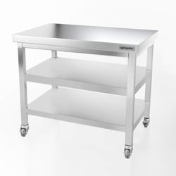 Kit de roulettes - 60x100mm - pour tables de travail série ATK