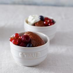 STAUB | CERAMIQUE - طقم قوالب - 4 قطع - سيراميك - أبيض عاجي