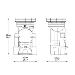 Apelsinpress - automatisk matning