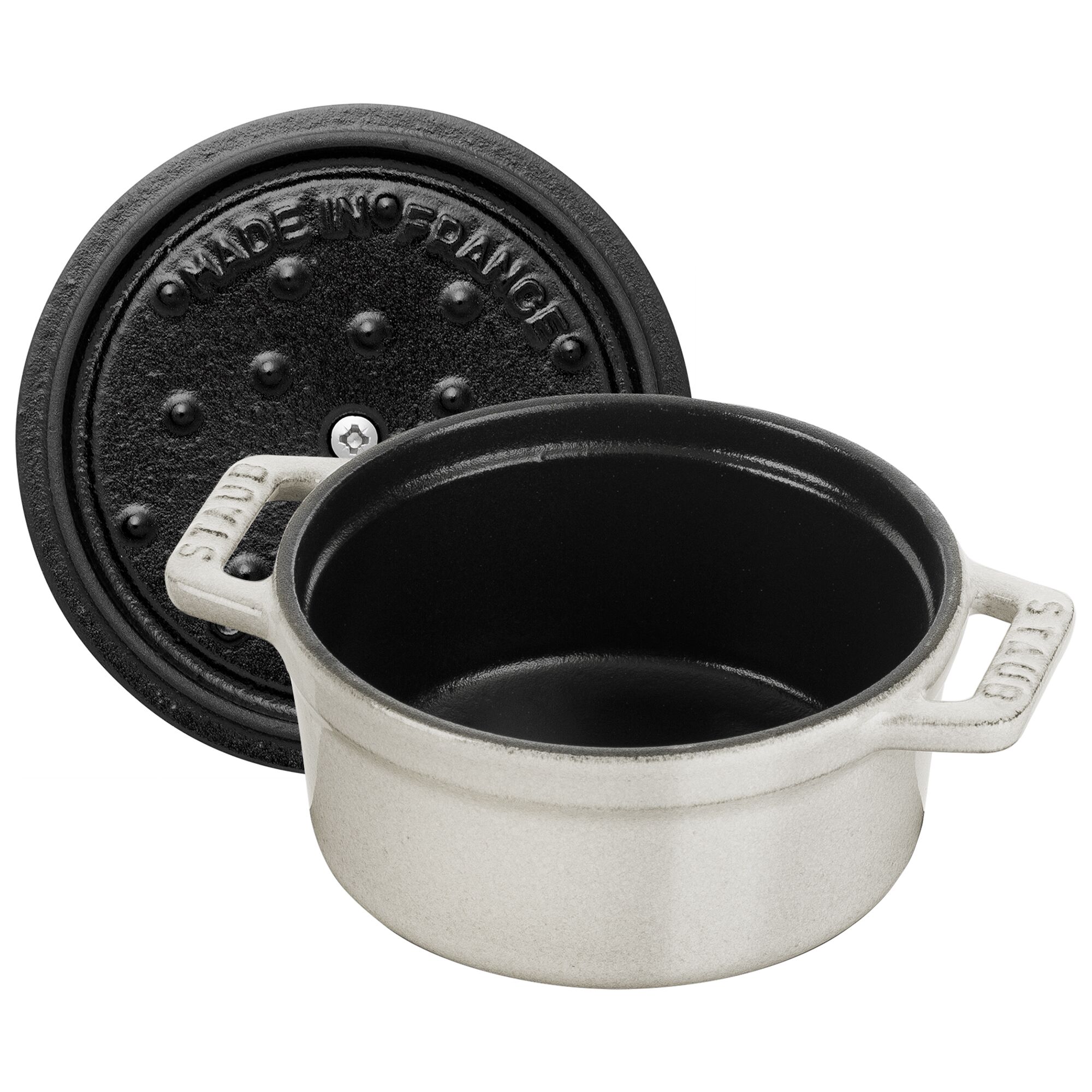 STAUB | LA COCOTTE - Mini Cocotte - Ø 100mm - Fonte - Truffe blanche	
