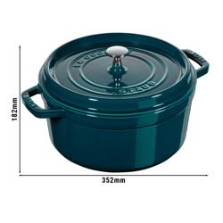 STAUB | LA COCOTTE – Garnek – Ø 280 mm – żeliwo – La-Mer