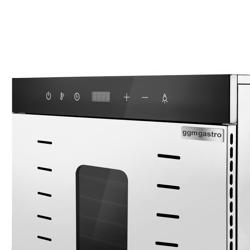 Dörrgerät / Dörrautomat - mit 24 Ablagen - Edelstahl - 2 kW
