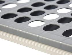 Étagère de base en aluminium - 1745 x 1800 mm - Capacité de charge : 600 kg