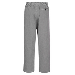 Bromley chef's trousers - black check - size: M	