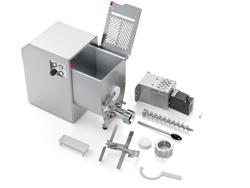 Macchina per pasta fresca elettrica professionale con vasca impastatrice integrata - 4,2kg/h - 370W - Ø 59mm