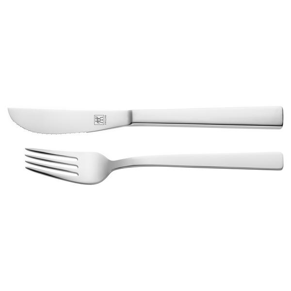 ZWILLING | DINNER - Σετ μαχαιροπήρουνων για πίτσα - 2 τμχ - γυαλισμένο