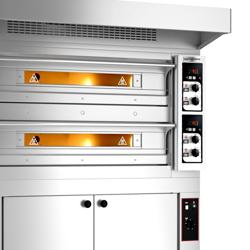 Commercial Double-Deck Electric Pizza Oven Manual ANTONIO – Ø33 cm - 400°C - 17.6 kW + Hood & Proofer