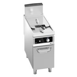 Gasfriteuse - 20 liter - 17,5 kW - indirect verwarmd - digitale bediening - Bflex Digital - met aftapkraan - incl. onderstel