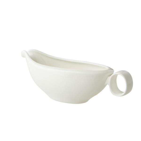 (6 komada) LUX - Zdjelica za umak Maastricht - 250 ml - 195x85 mm - Slonovača 