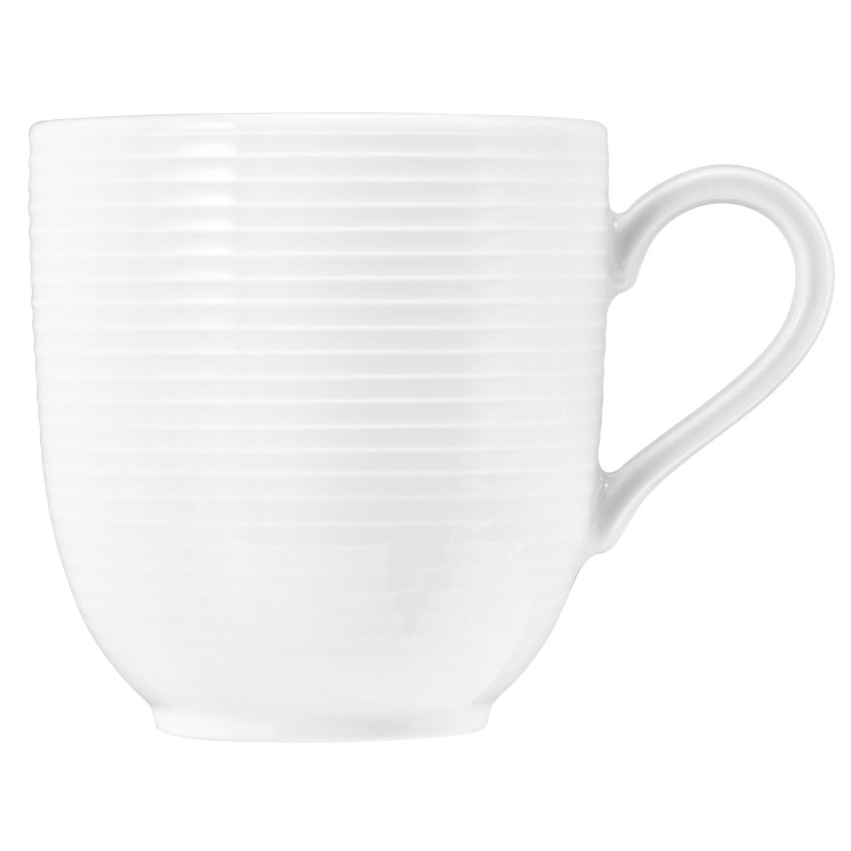 (6 pièces) SELTMANN WEIDEN | Mug avec anse Tulipe - 0,28 litre - Blanc