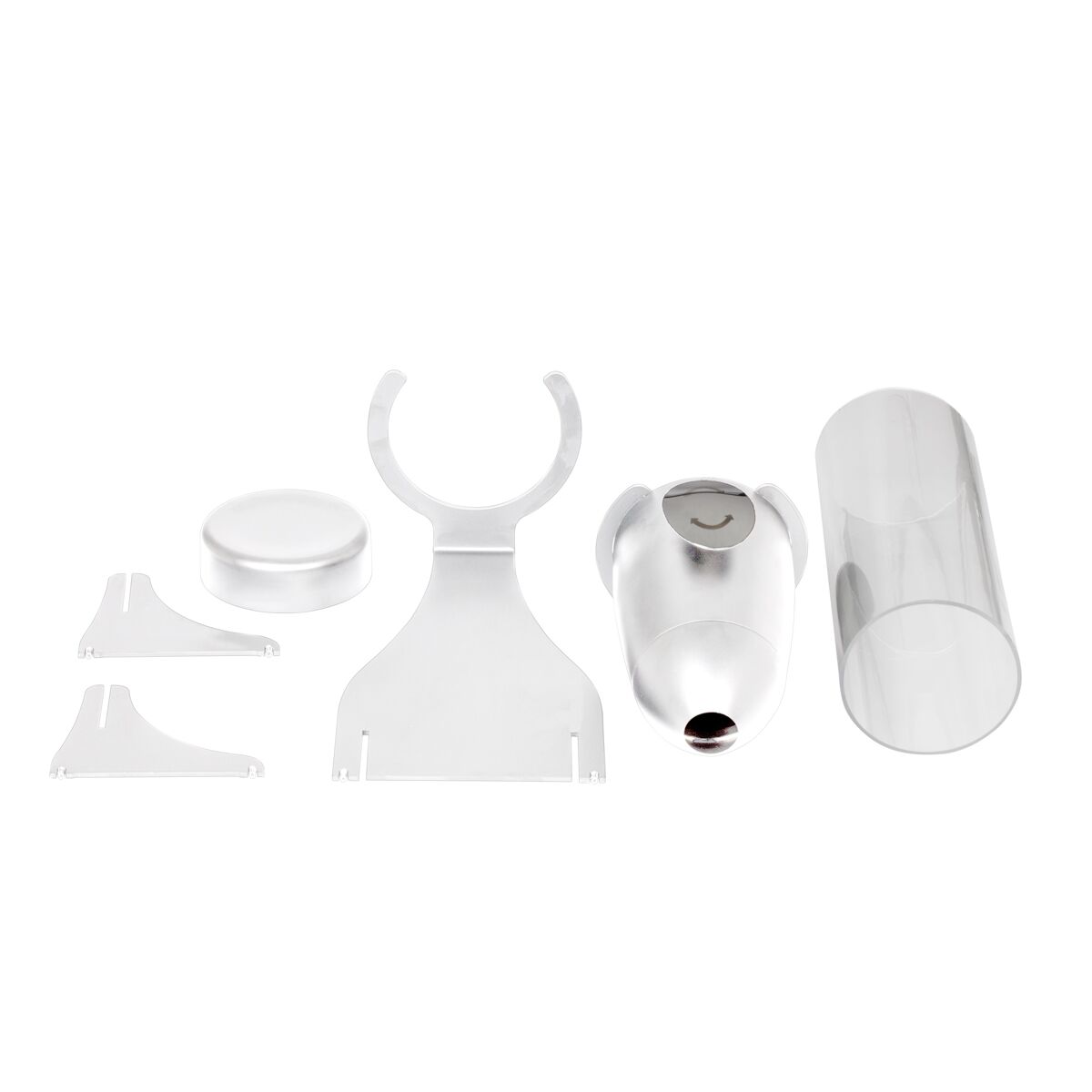 Distributeur de céréales - Ø 115 mm - Blanc - distribution rotative