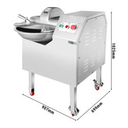 Cutter à viande - 20L - 1,5kW - 230V - 1440tr/min