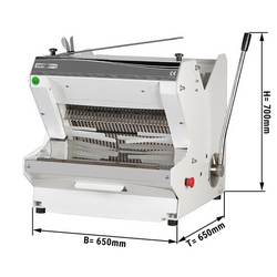 Tafelmodel broodsnijmachine - Snijdikte 10 mm - 370 Watt
