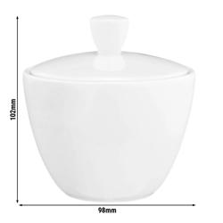 SELTMANN WEIDEN | Coup Fine Dining Sugar Bowl with Lid – White – 260 ml – Porcelain