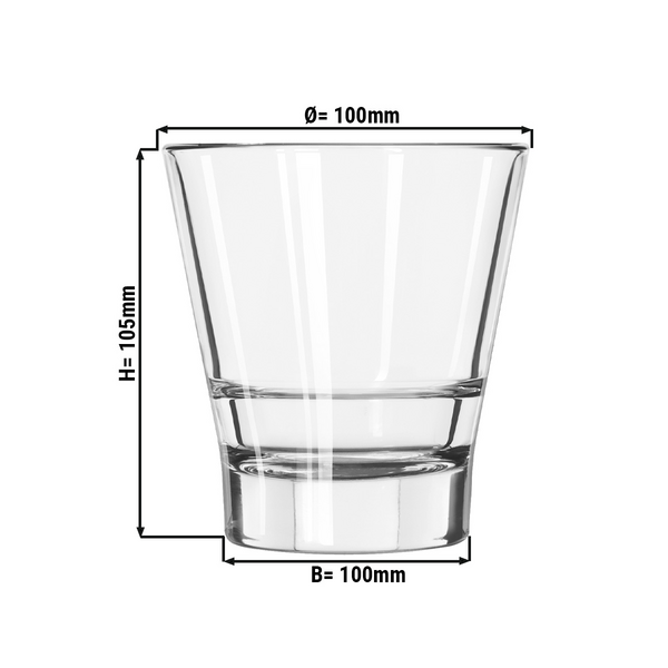 (12 komada) Višenamjenska čaša - GILDE - 355 ml - Prozirna 