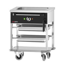 Bain-marie termikus kocsi - 1 x GN 1/1