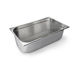 (5 قطع) حاويات GN 1/1 - 530x325x100mm - يشمل أغطية - مناسبة لآلات تفريغ الهواء