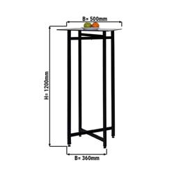 Mesa auxiliar/de centro - Plegable - 50 x 120 cm