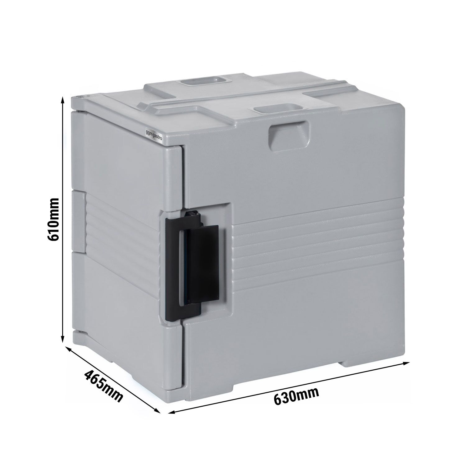 Thermobox - Chargement par l’avant - GN 1/1 - 58L - 465x630x610mm - pour 12x GN 1/1