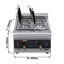 Pastakoker - 3 kW - incl. 4 kookmanden