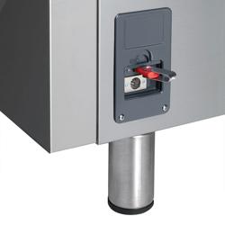 Elektrický kombinovaný konvektomat - dotykový - 7″ dotykový displej - 20x GN 1/1 - vč. Mycí systém & teplotní sonda - vč. Vozík na podnosy