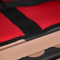(5 Stück) Pizzabag / Isoliertasche - für 5 Pizzakartons 43x43cm - Rot