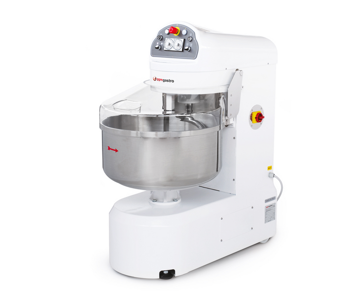 Pastane Spiral Hamur Yoğurma Makinesi - 117 Litre / 60 kg - 2 Hız Ayarlı - Sabit Kazanlı