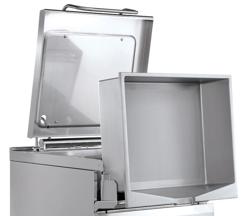 Poêle à gaz basculante - 80 litres - 20 kW