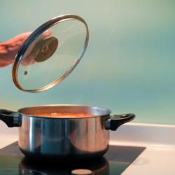 BALLARINI | Universal Glass Pan Lid Ø 28 cm – domed - dishwasher-safe - heat-resistant knob