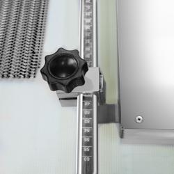 Uzun Şekil Verme Makinesi - Konveyör Bantlı - Ayaklı - Baget ve sandviç ekmeği için - 4 rulolu - 550W - 650mm konveyör bant - 3000 adet/saat - Paslanmaz Çelik