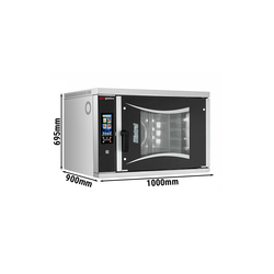 Bakkerij elektrische combisteamer - Touch - 6x EN 60x40 - incl. wassysteem