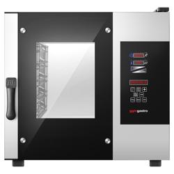 Kombi Fırın Tezgahüstü - Dijital - 5x GN 2/3 - Elektrikli - dâhil: İç Raf, USB, HACCP Veri Kaydı, Delta T ile Sıcaklık Probu